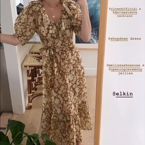 ISO Doen Rimbaud Dress Mustard Small or Medium